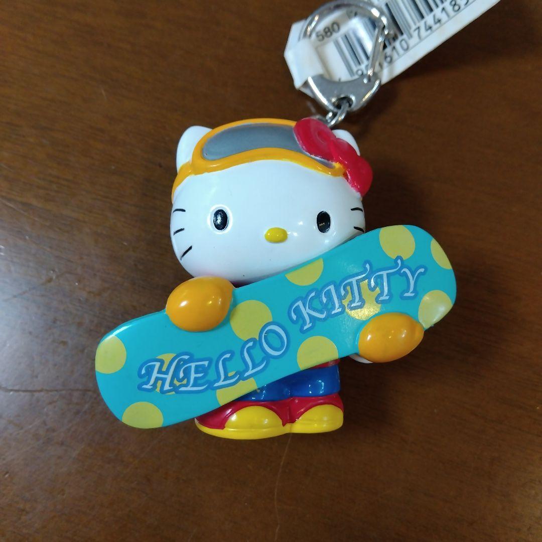 亀*様 サンリオ ハローキティ スノボー スキー キーホルダー ストラップ レ