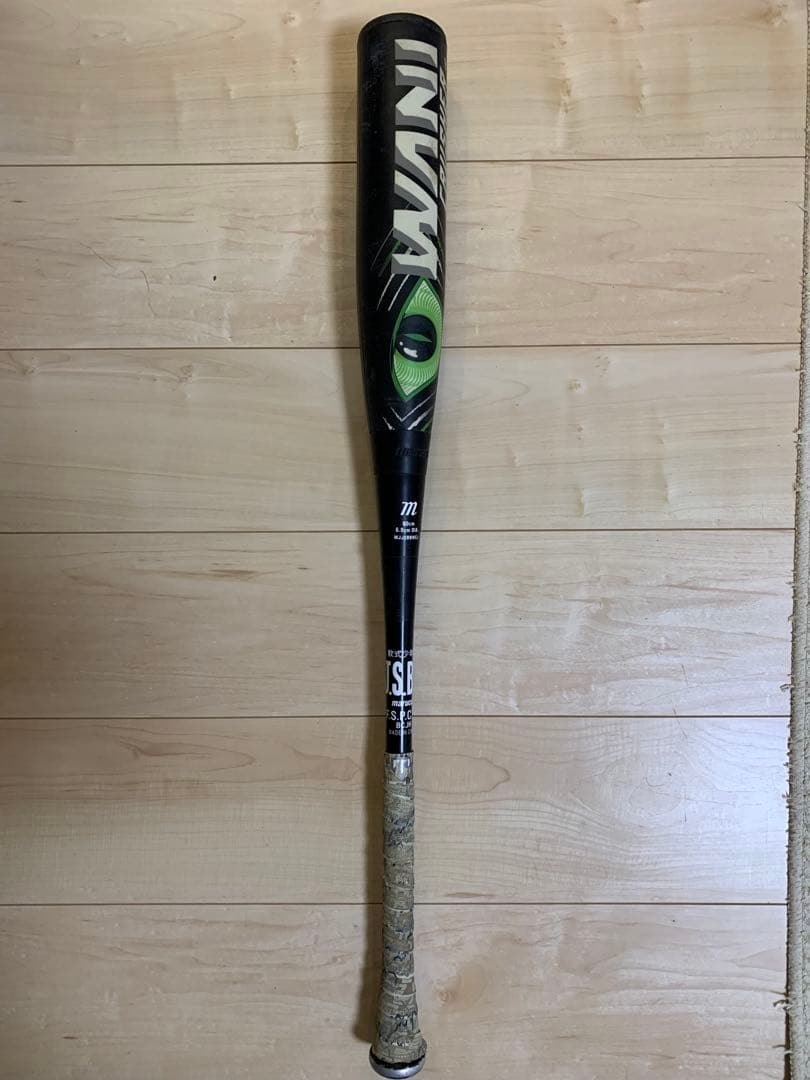 マルチ ワニクラッシャー「緑ワニ」 ジュニア 少年軟式用バット 80