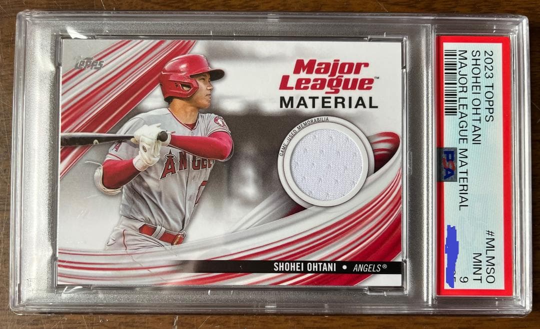 大谷翔平 2023 TOPPS MATERIAL RELICS #MLMSO 2023 Topps Series 1 - Major League Material Shohei Ohtani #MLM-SO