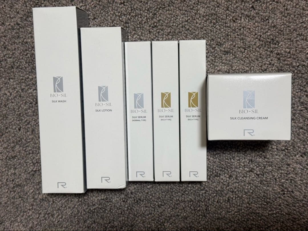 【みー】R ビオシール 洗顔料/化粧水/美容液/クレンジング　6 本セット