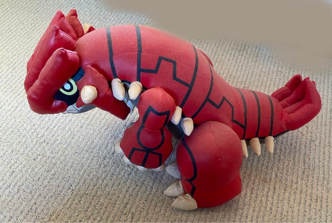 ポケモン　ポケパーク　レア　グラードン　ぬいぐるみ　入手困難　当時　貴重