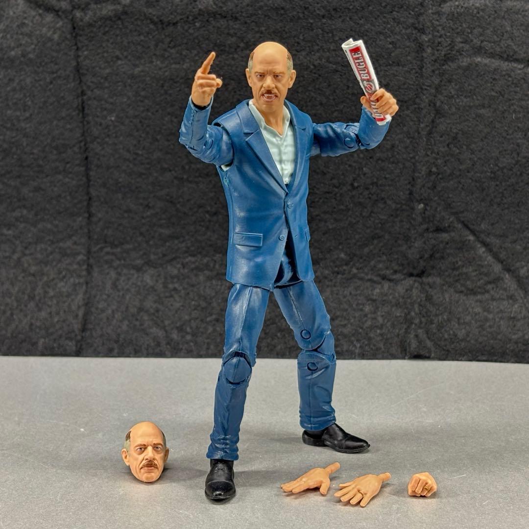 マーベルレジェンド ジェイ・ジョナ・ジェイムソン スパイダーマンノー