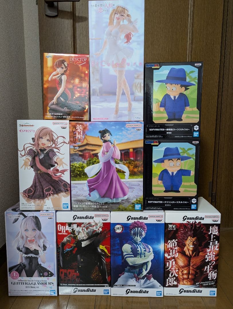 最新込み　人気プライズフィギュアまとめ売り 新作プライズフィギュア買取表更新しました！ 12/5～ | 千葉鑑定団船橋店