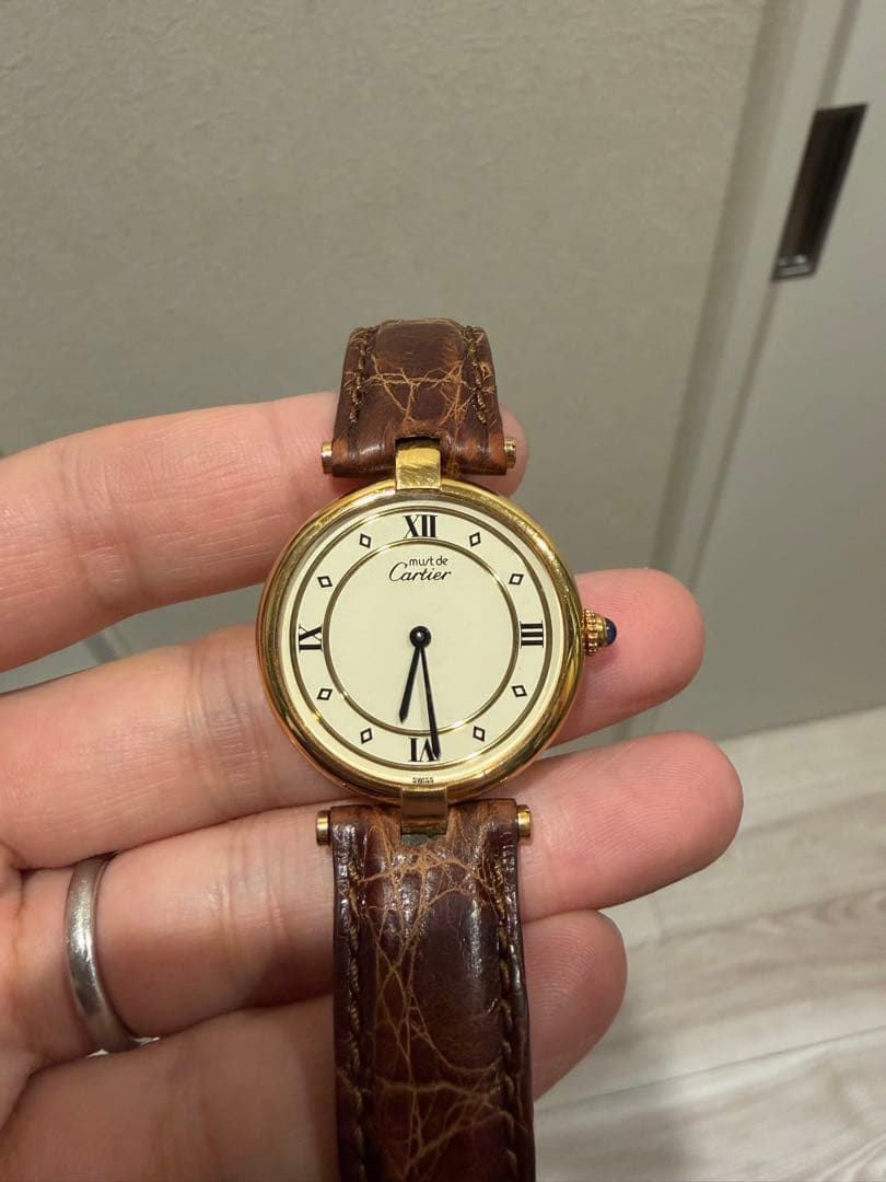 カルティエ　マスト　ヴェルメイユ　Cartier 時計