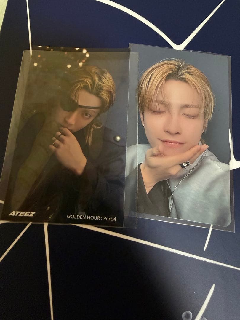 ATEEZ ホンジュン ユニバ特典 トレカ 楽天 ステッカー セット - メルカリ