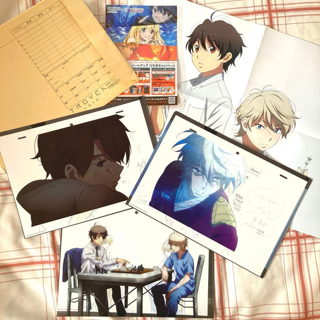 アルドノア・ゼロ　伊奈帆・スレイン　雨の断章　複製原画付きクリアファイル