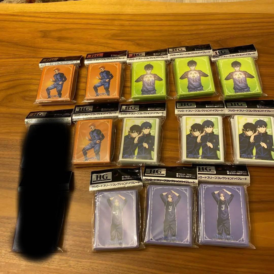 ブルーロック　カードスリーブ 75枚セット