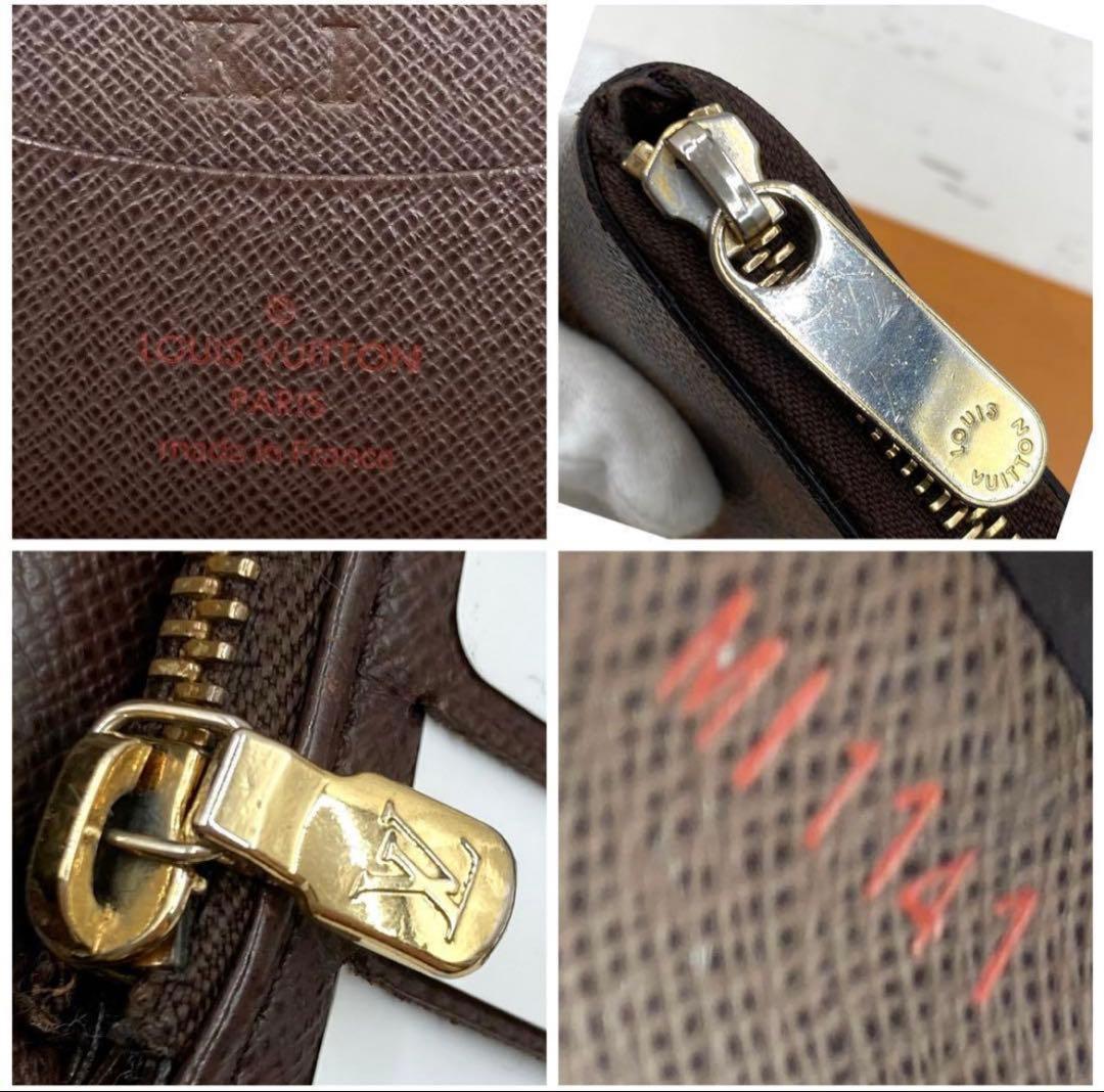 ルイヴィトン ジッピーウォレットコンパクト ダミエ 長財布 - メルカリ