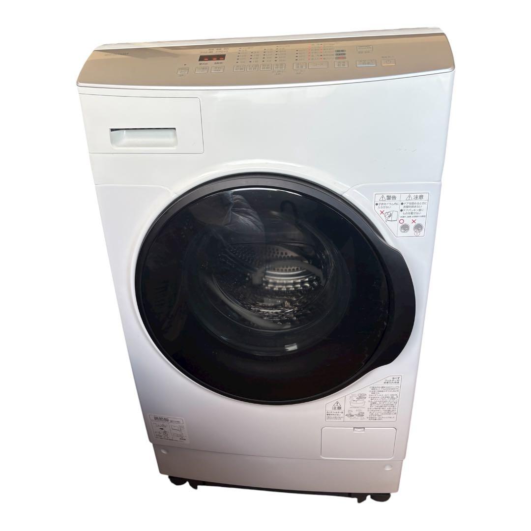 ドラム式洗濯機乾燥機付 8kg 洗剤自動投入 FLK842Z-W 2024年製