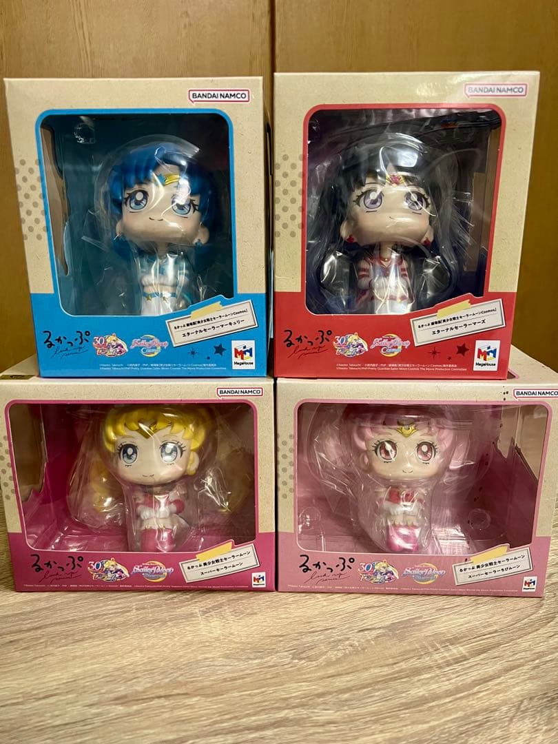 るかっぷ セーラームーン マーキュリー・マーズ・セーラームーン・ちびムーン