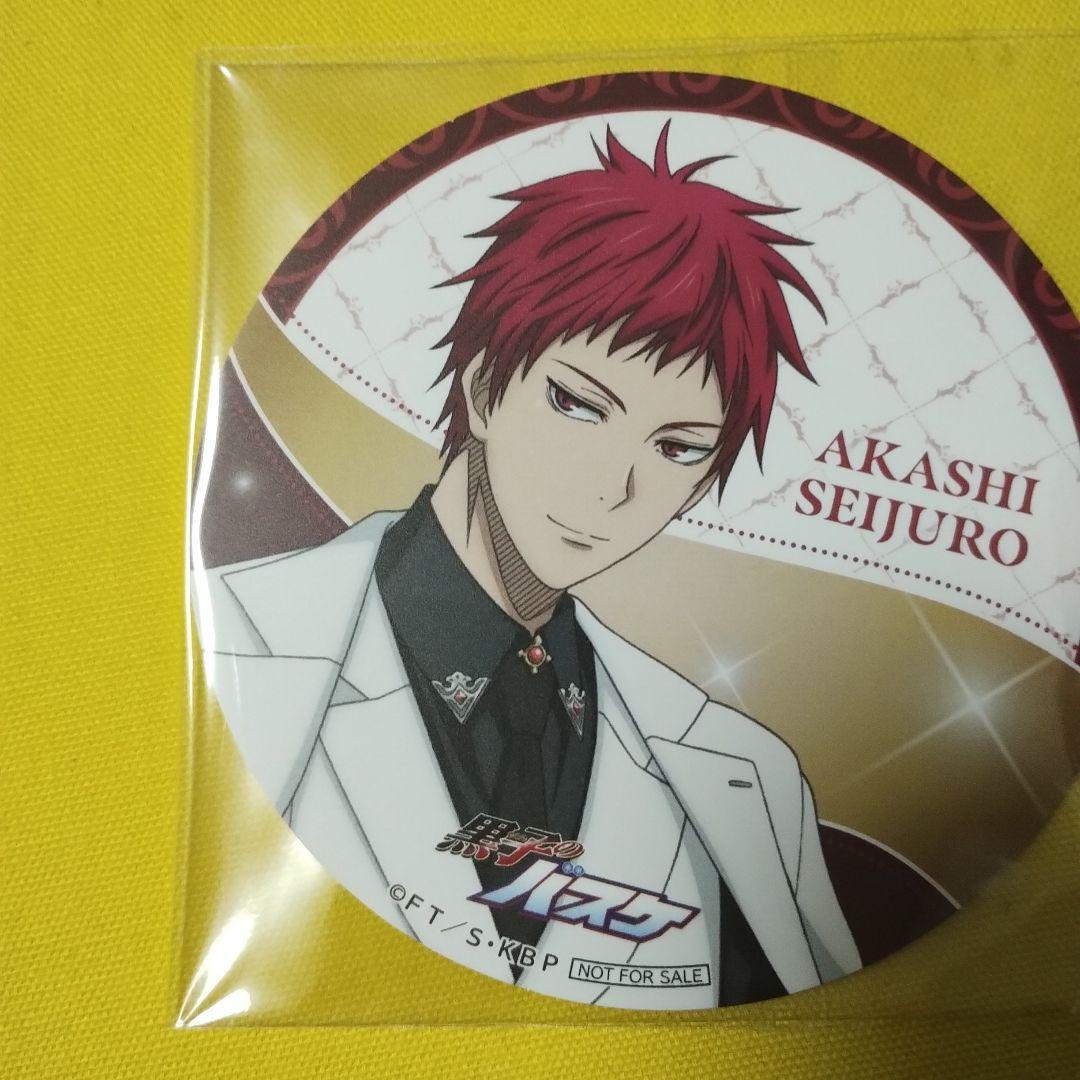 黒子のバスケ 赤司征十郎 缶バッジ ＆コースター 白スーツver. GIGO