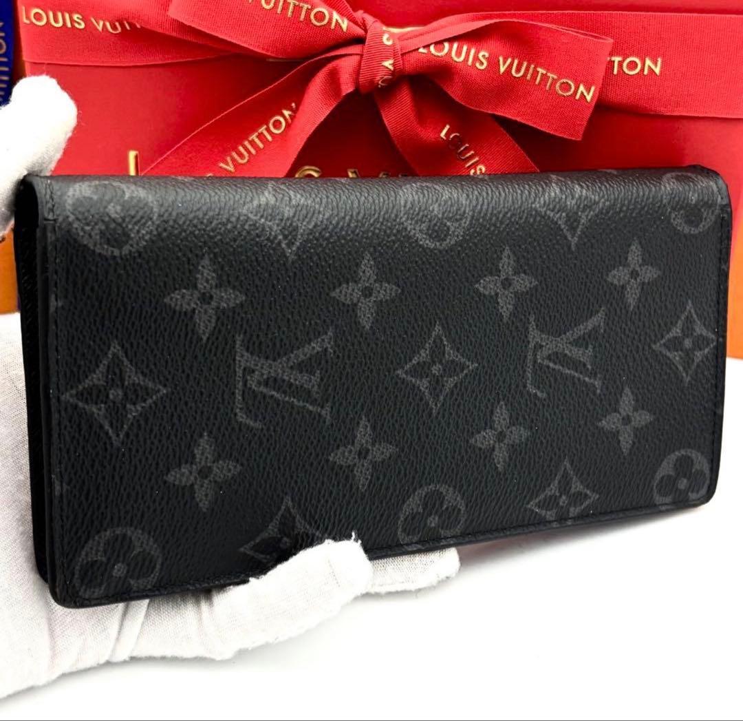 ☆美品☆ルイヴィトン モノグラムエクリプス 長財布 ポルトフォイユブラザNM