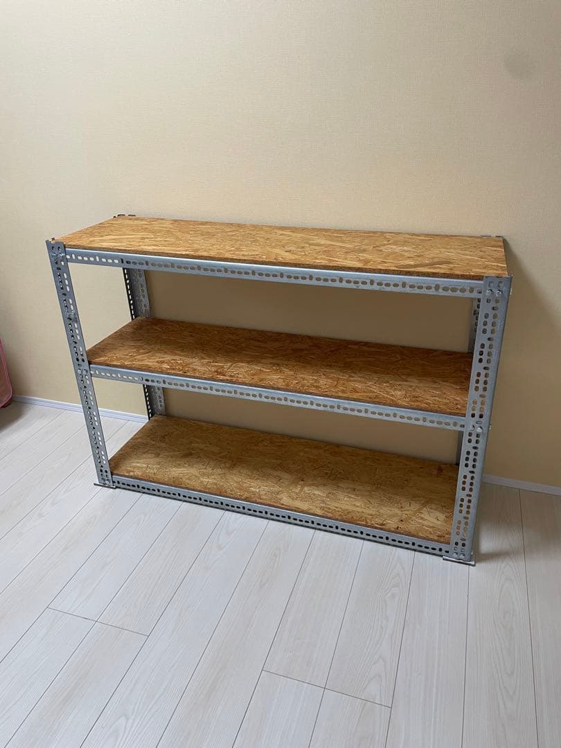 thee様専用米国・LYON社製 SLOTTED ANGLE SHELF 収納ラ - メルカリ