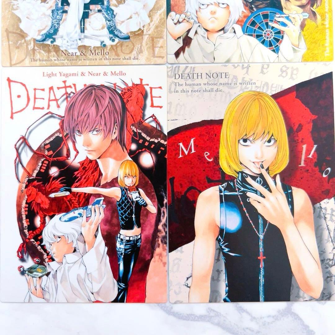 DEATH NOTE トレーディングカード 夜神月 ニア メロ デスノート - メルカリ
