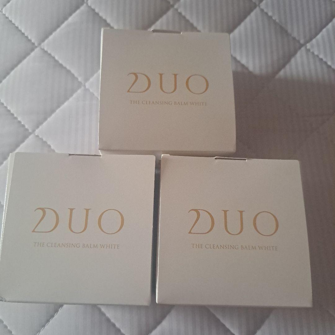 DUO クレンジングバームホワイトEX 90g　　 3個セット