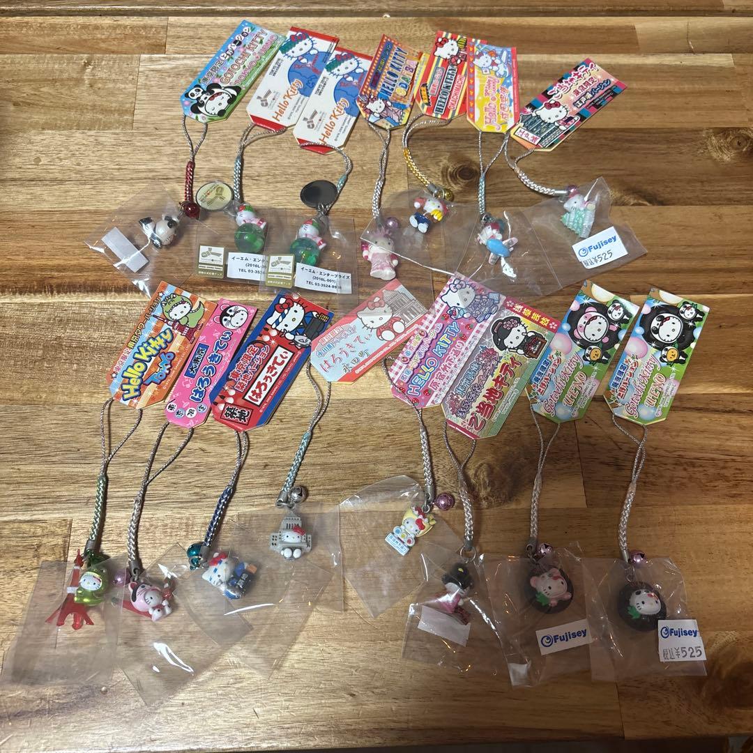 ご当地ハローキティ ストラップ　東京　15個セット