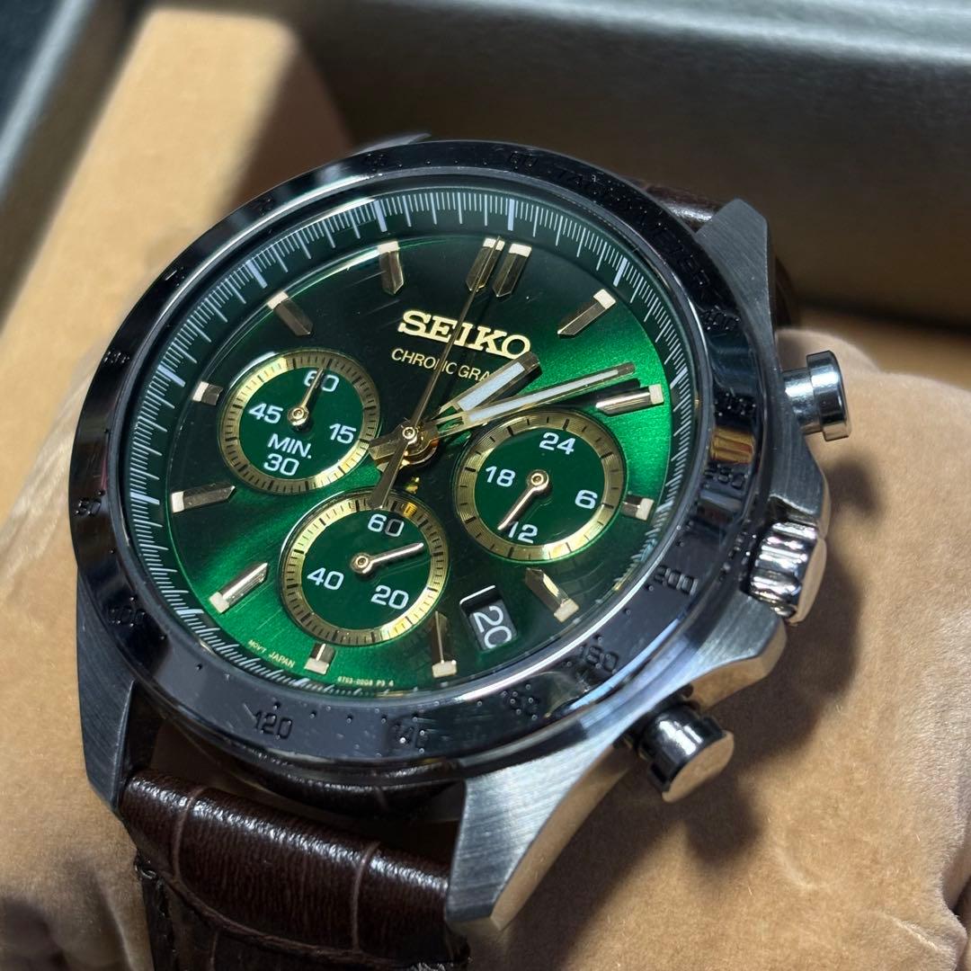 SEIKO KSN8T6C クロノグラフ