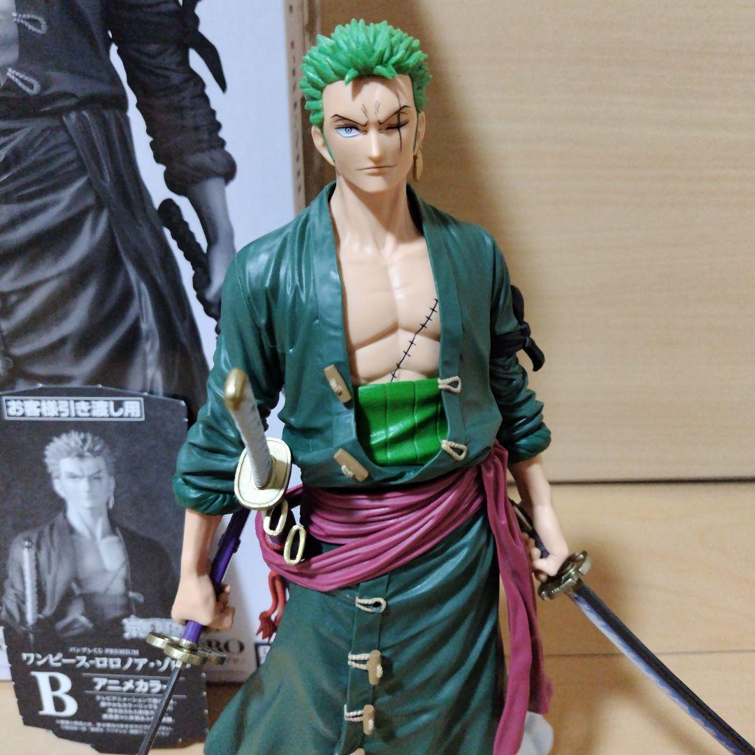 バンプレくじ PREMIUM ワンピース ロロノア・ゾロ B賞 アニメカラー