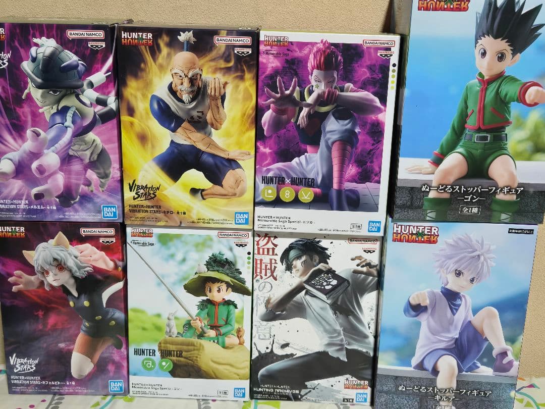 【新品未開封】★HUNTER HUNTER プライズフィギュア 8つセット★