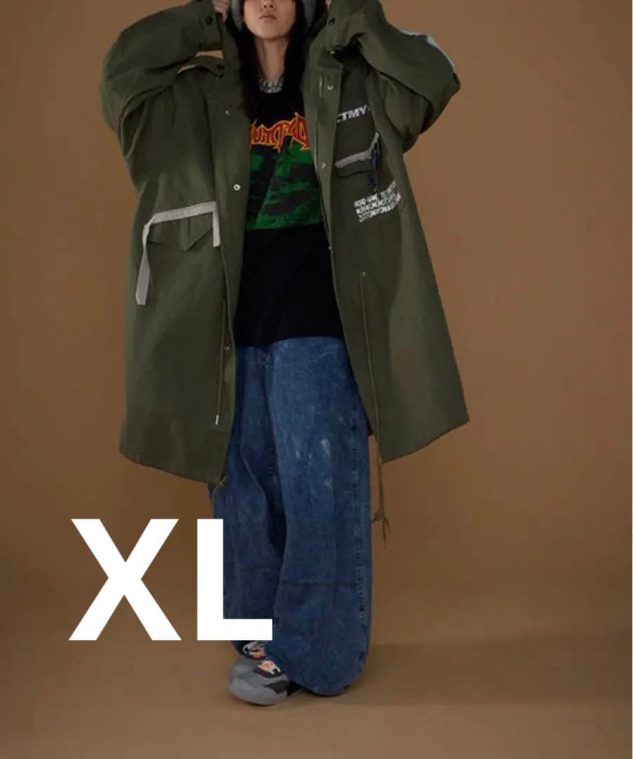 ずっと真夜中でいいのに。MURAKUMONO TSURUGI モッズコート XL