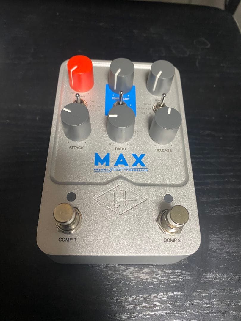 ギター Universal Audio MAX Universal Audio UAFX Max Preamp and Dual Compressor Pedal