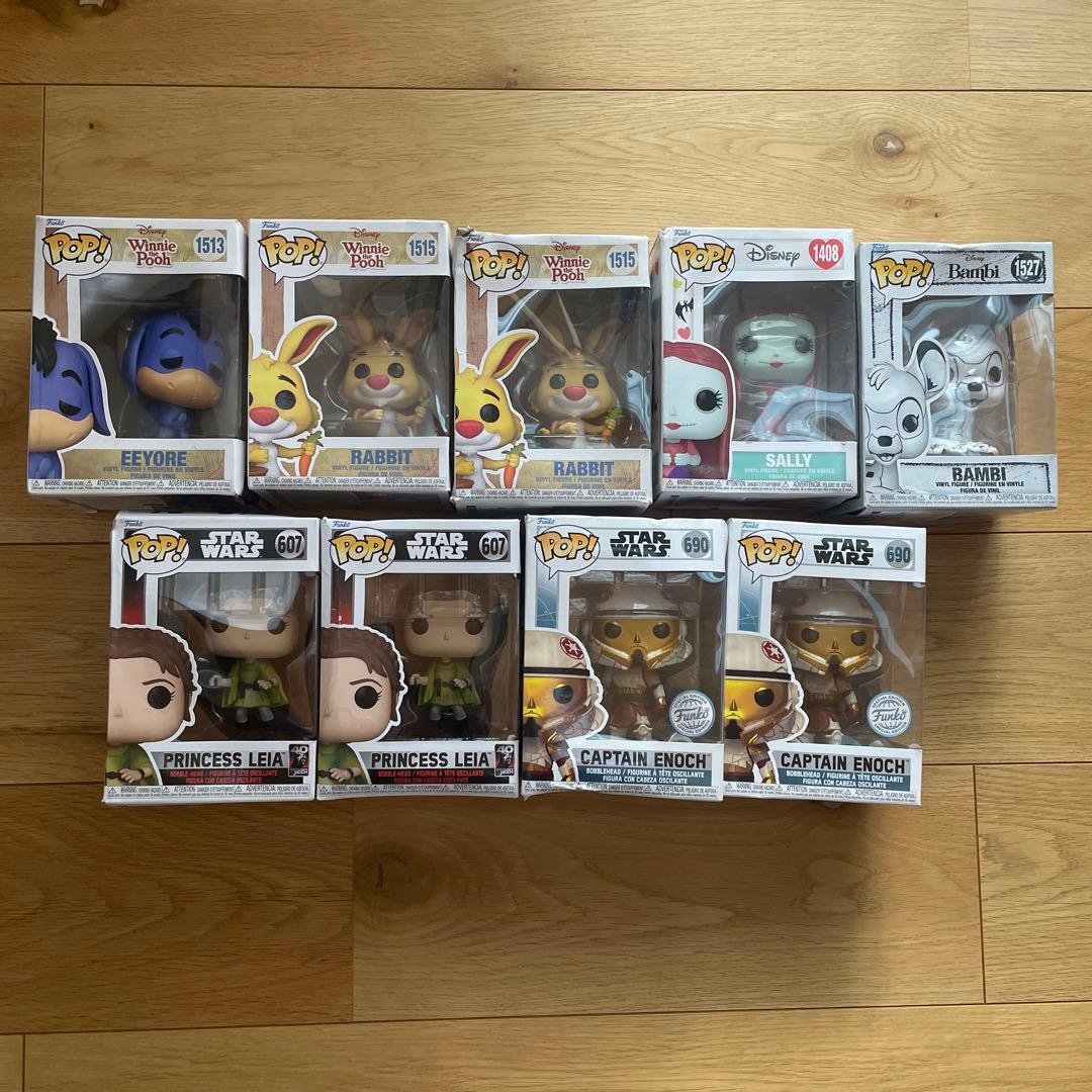 匿名発送！Funko POP フィギュア　ディズニー　スターウォーズ　9個セット Amazon.co.jp: Funko Pop! ファンコ ポップ StarWars スター・ウォーズ