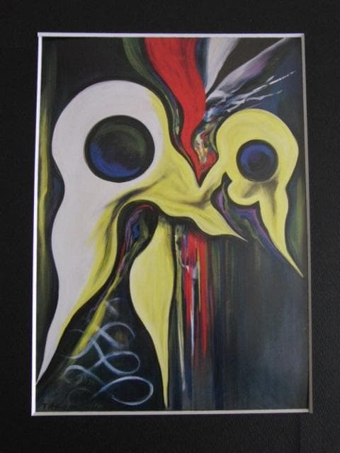 岡本太郎、【エクセ・ホモ】、希少な大判額装用画集より、新品高級額装付