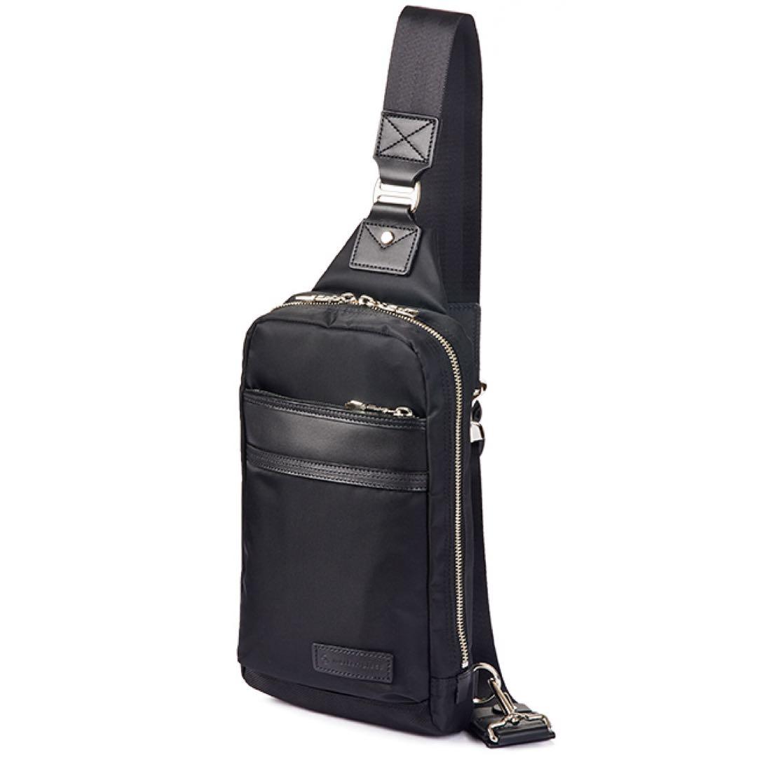 ★新品★マスターピース ボディバッグ ショルダーバッグ 01388 黒 ブラック