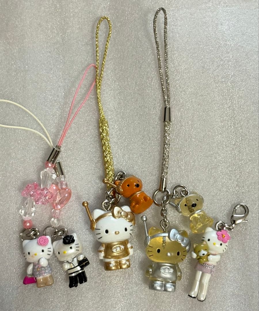 ご当地キティ根付け　5個