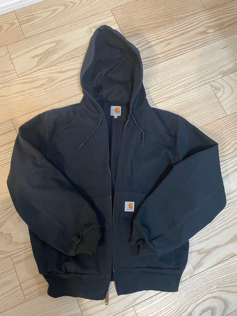 Carhartt USA製 アクティブジャケット Sサイズ　J131BLK
