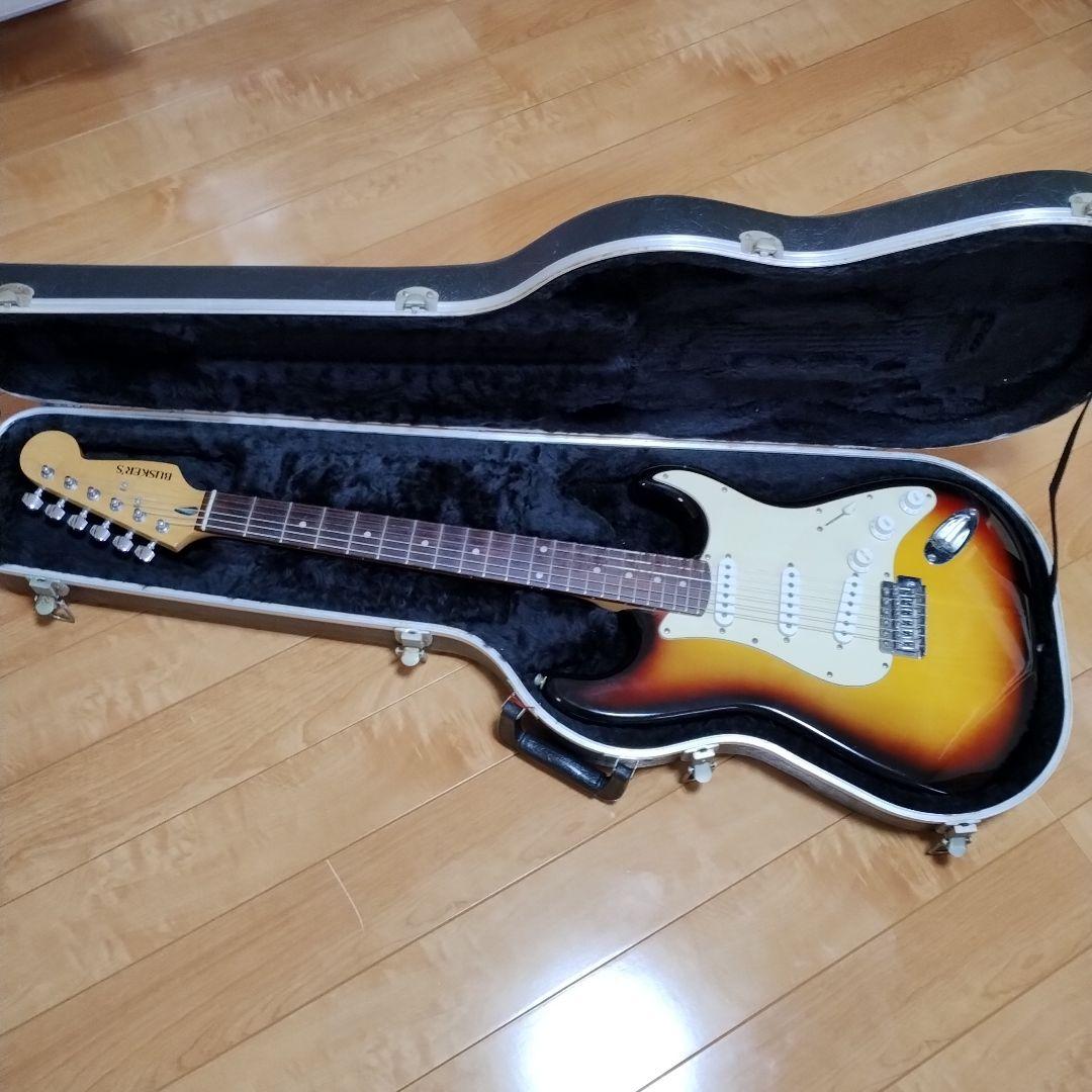 BUSKER'S　BST STD ストラトタイプ　音良し！ BUSKER'S BST-Standard BLK ストラトキャスタータイプ バスカーズ