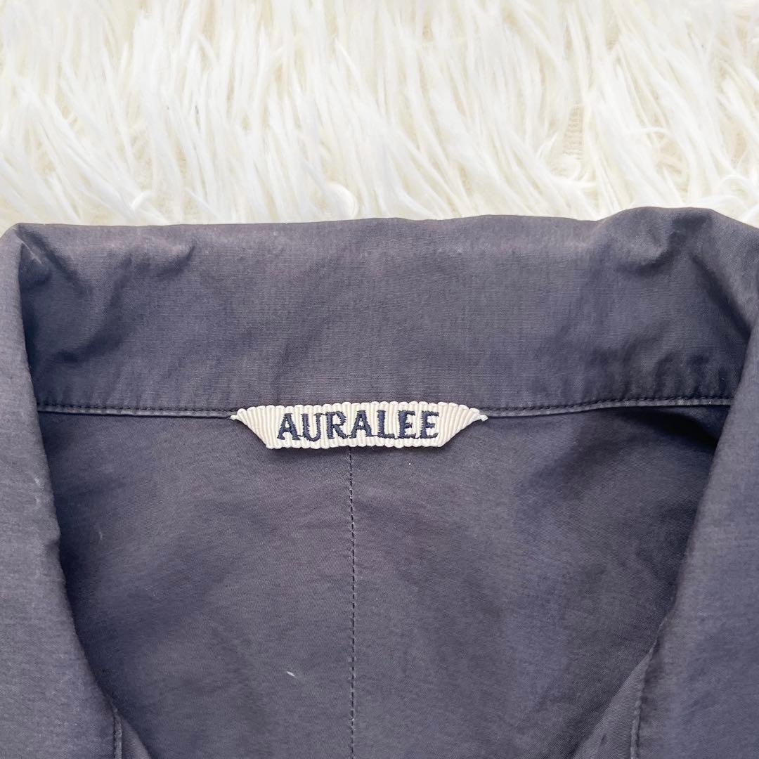 ファッション - AURALEE オーラリー セルビッジウェザークロスシャツ