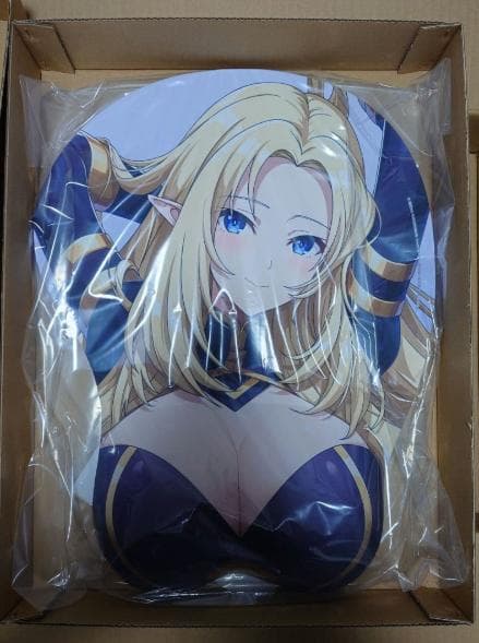 【新品】アルファ 陰の実力者になりたくて！ 等身大おっぱいマウスパッド