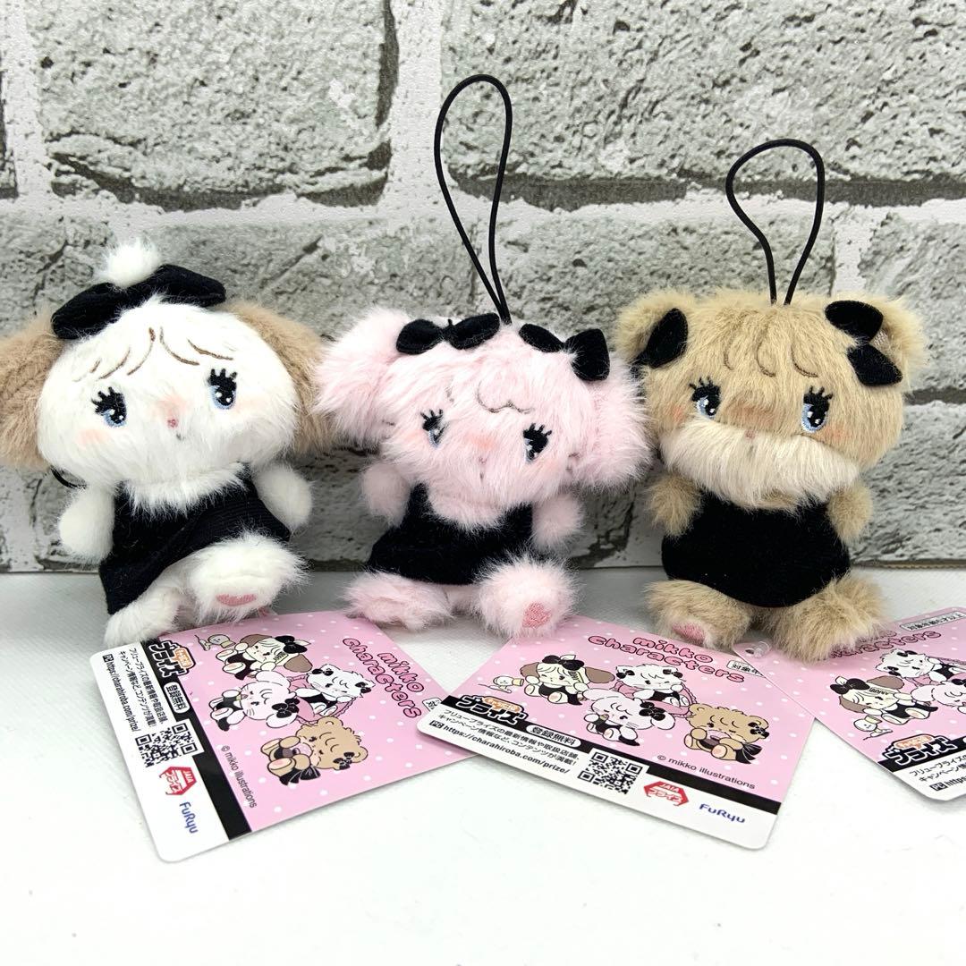 mikko characters BLACK RIBBON マスコット - メルカリ