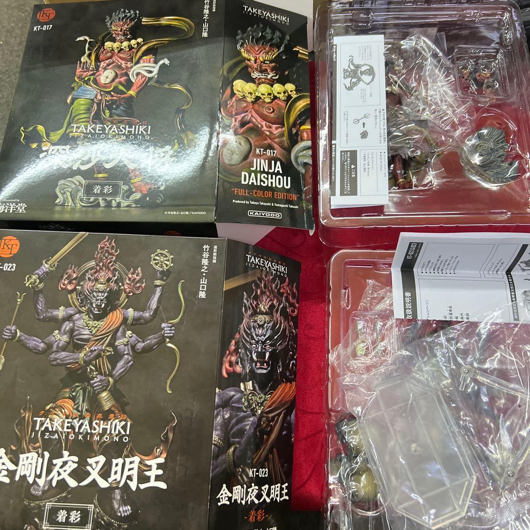 TAKEYASHIKI 金剛夜叉明王 & 深沙大将 フィギュアセット　2箱セット