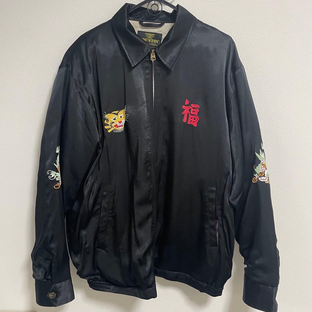HOUSTON レーヨンベトナムジャケット