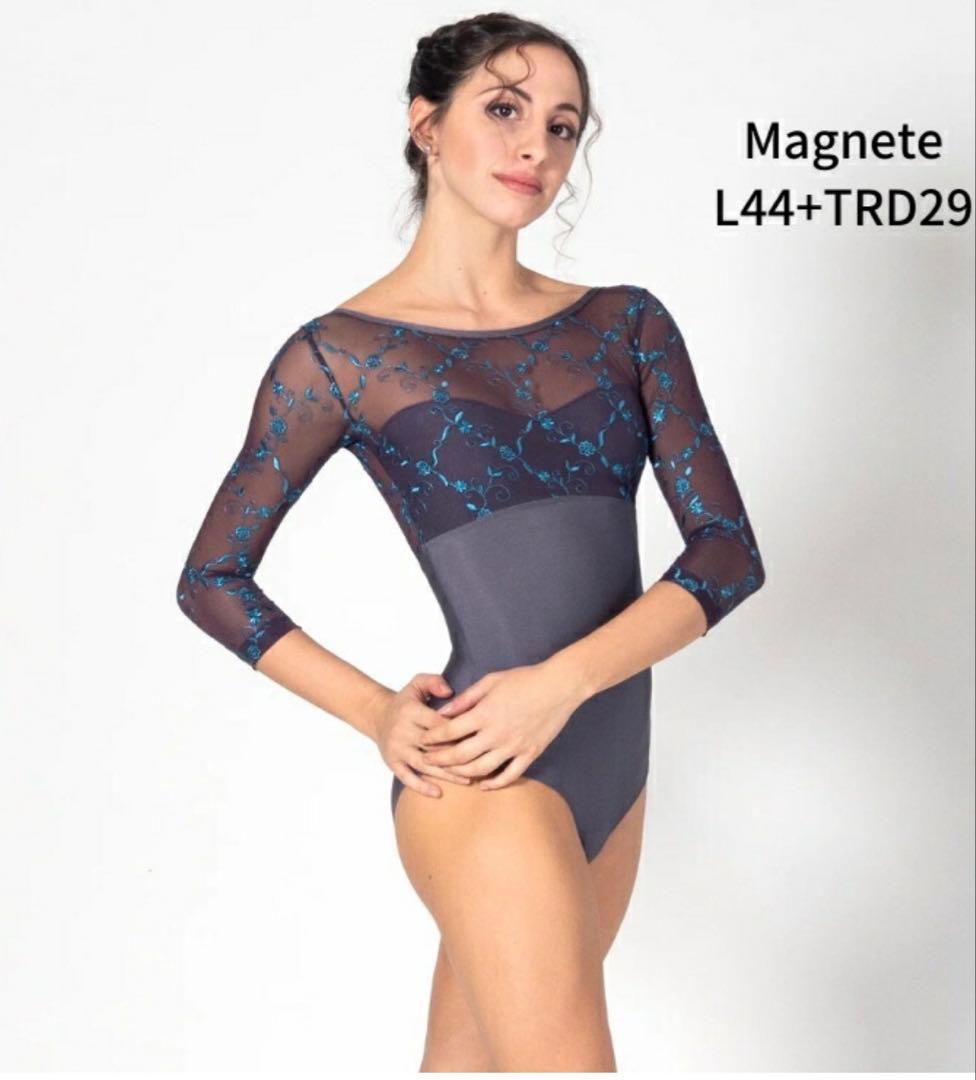 新品未使用　デラロミラノレオタード Magnete グレー レオタード