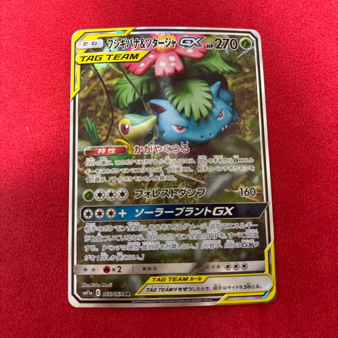 フシギバナ＆ツタージャGX SR SM11a リミックスバウト 066/064