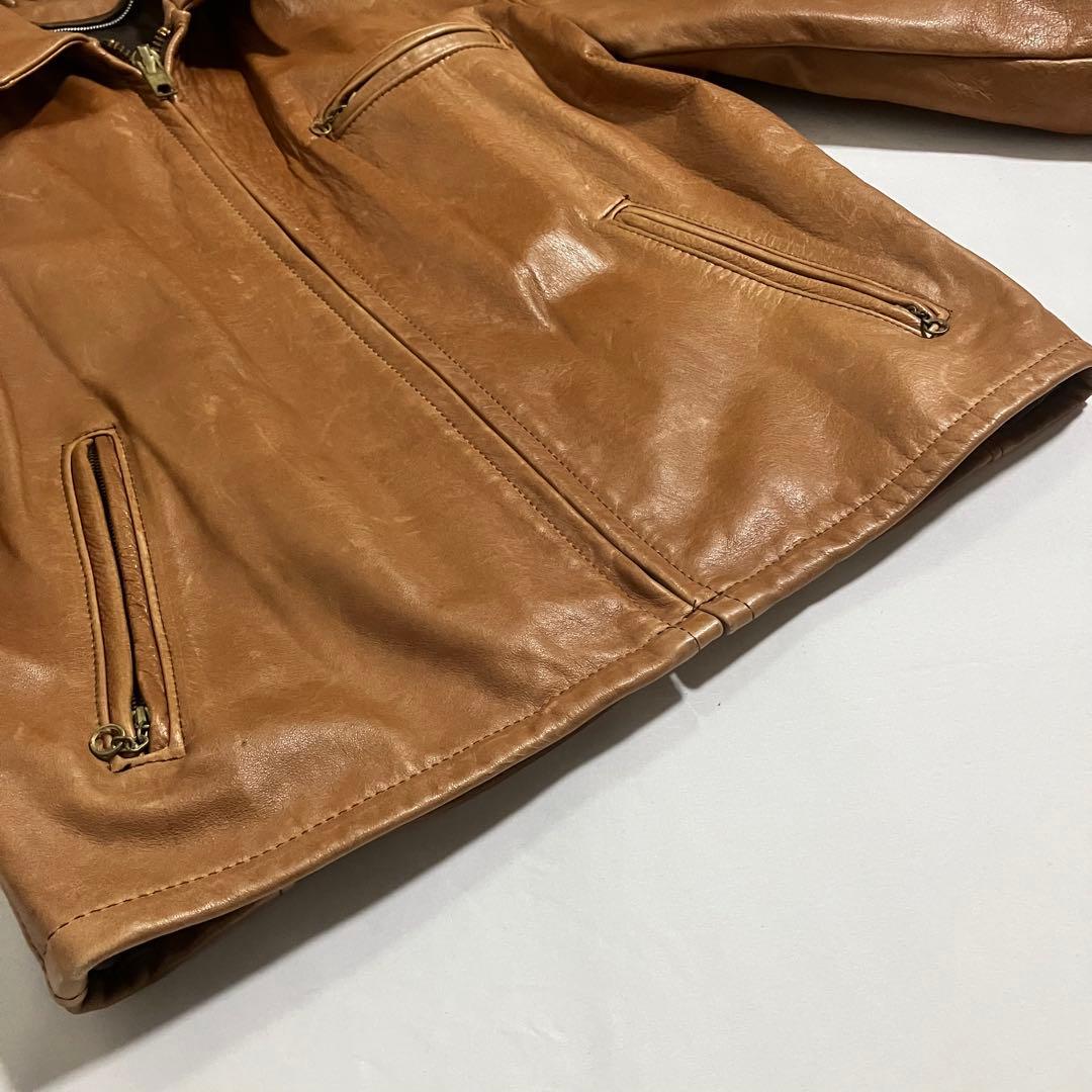 たろいも 様専用【SCHOTT/ライダースジャケット】廃盤AT101/サイズ44