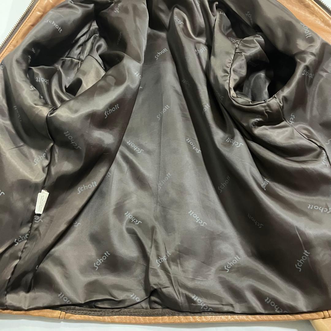 たろいも 様専用【SCHOTT/ライダースジャケット】廃盤AT101/サイズ44