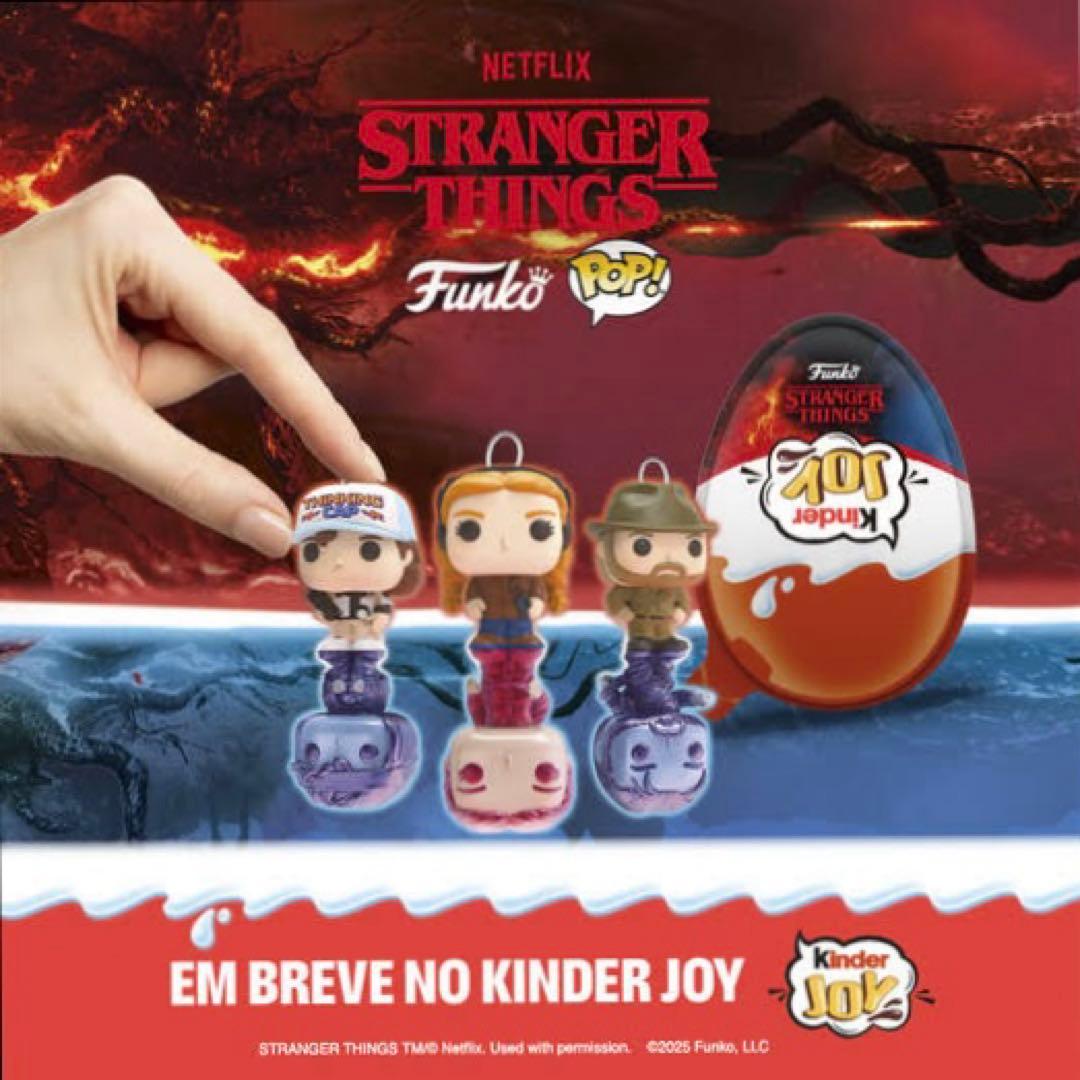 10個 Stranger Things Kinder Joy キンダージョイ