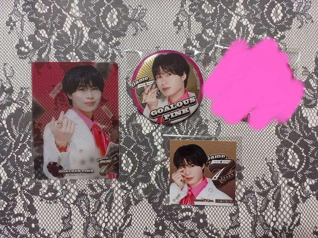 GOALOUS5 Game7 ピンク 深町寿成 セット - メルカリ