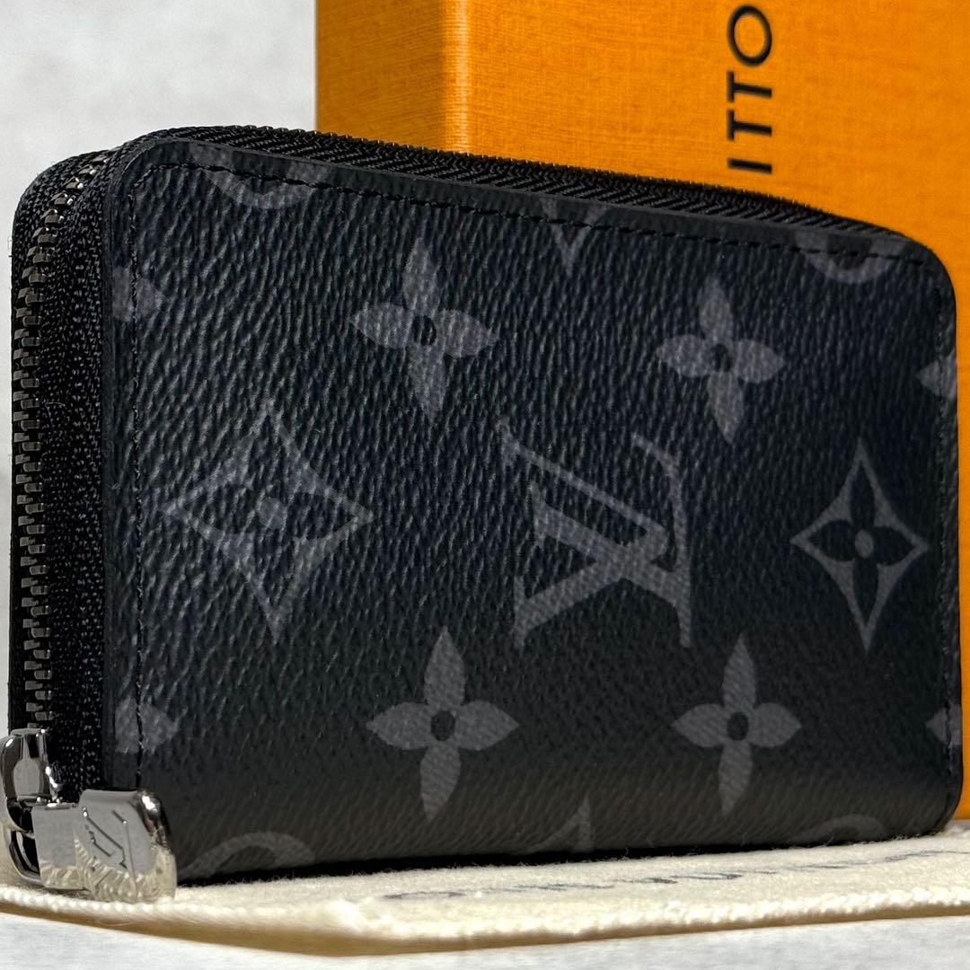 極美品 ルイヴィトン モノグラムエクリプス ジッピーパース ケース