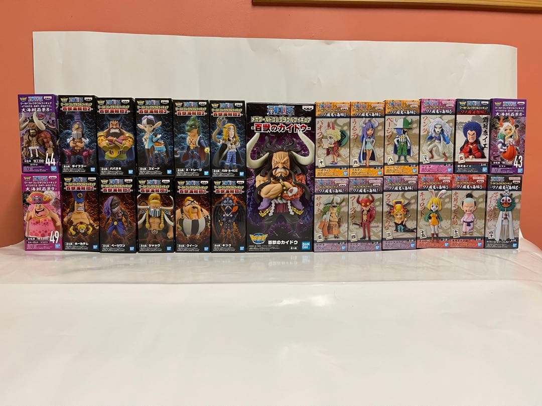 ワンピース　ワーコレ　フィギュア　百獣海賊団　ワノ国　大海賊百景　25体