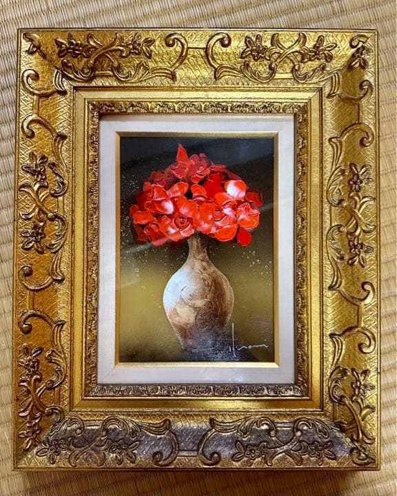 立川広己 薔薇 絵画 油絵