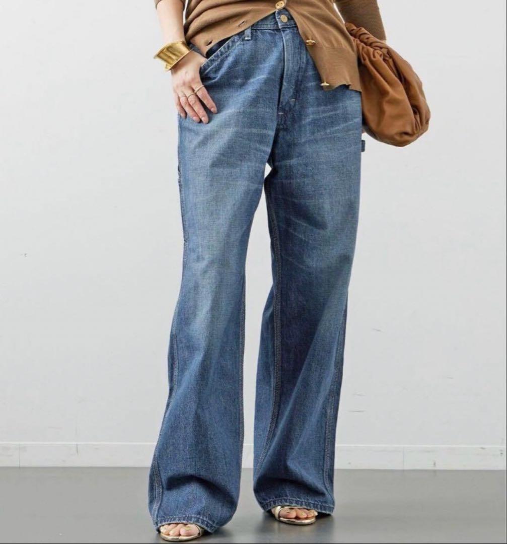 Deuxieme Classe Lee別注 ペインター パンツ デニム 36