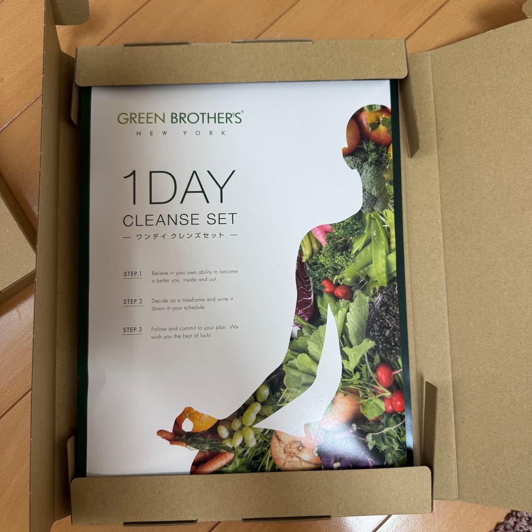 【リコたん】GREENBROTHERS1DAY CLEANSE SET2箱