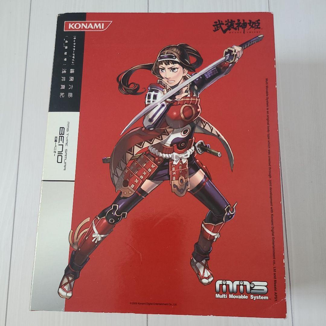 武装神姫 紅緒 フィギュア 武装神姫 侍型MMS 紅緒 -ベニオ- コナミ