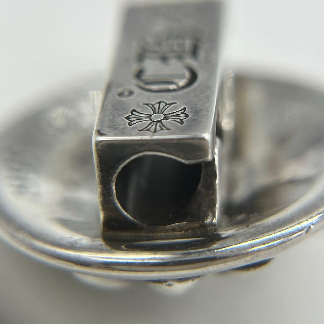 クロムハーツ CHROME HEARTSクロスボール ヘアゴム コンチョ SV