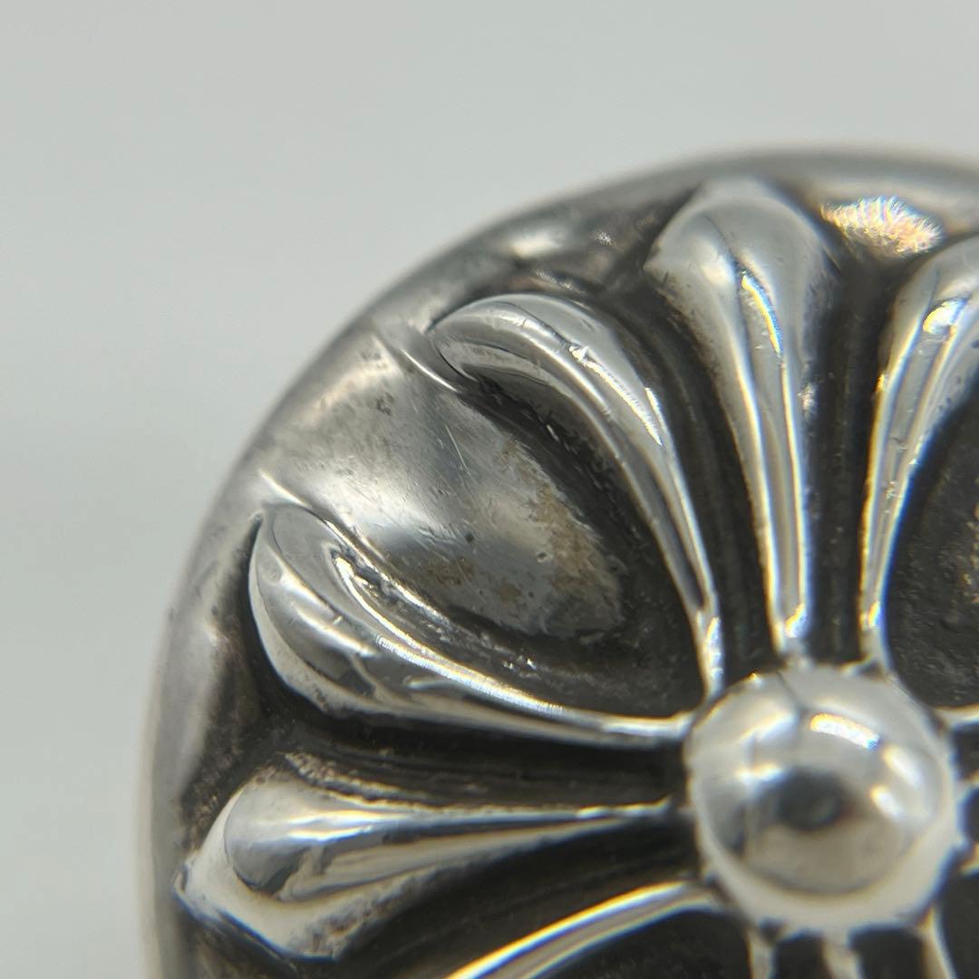 クロムハーツ CHROME HEARTSクロスボール ヘアゴム コンチョ SV